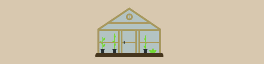Greenhouse vector